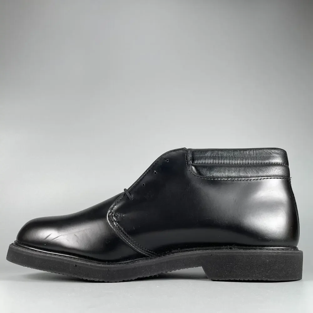 Bates Lites Men's Size 12 D Black Leather Chukka Ankle Boots Casual Lace Up EUC